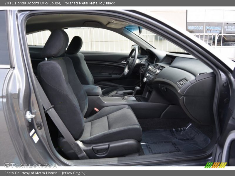 Polished Metal Metallic / Black 2011 Honda Accord LX-S Coupe