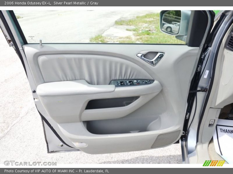 Silver Pearl Metallic / Gray 2006 Honda Odyssey EX-L