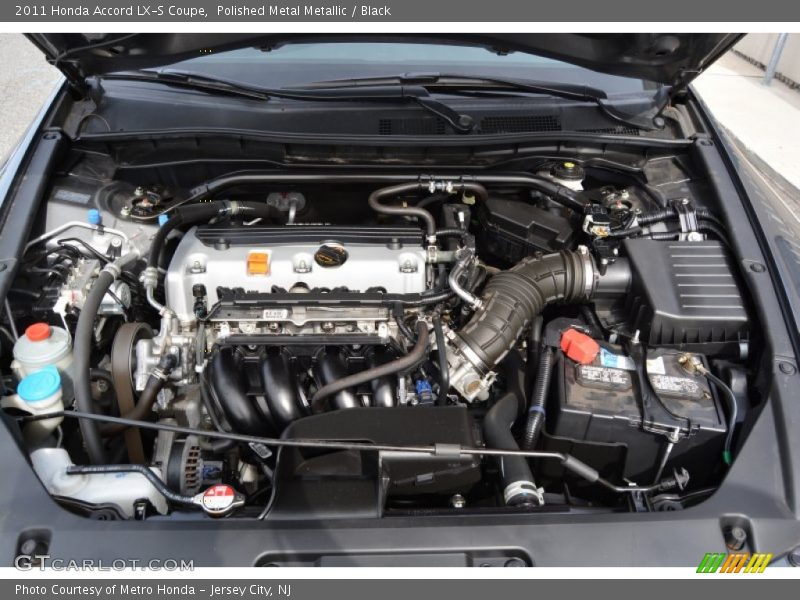 Polished Metal Metallic / Black 2011 Honda Accord LX-S Coupe