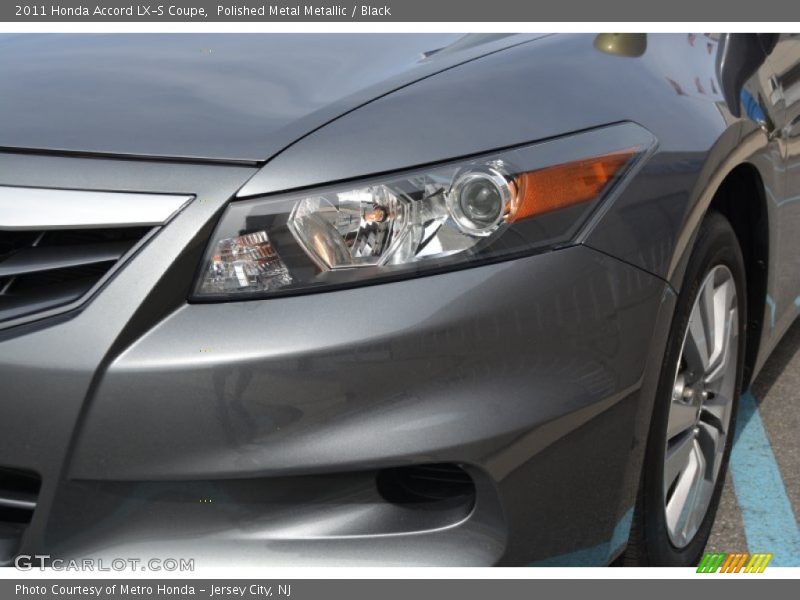 Polished Metal Metallic / Black 2011 Honda Accord LX-S Coupe