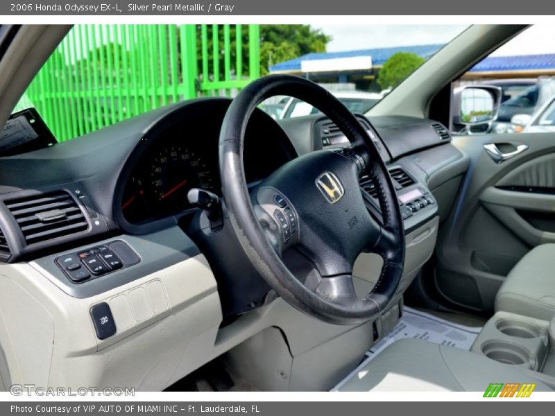 Silver Pearl Metallic / Gray 2006 Honda Odyssey EX-L