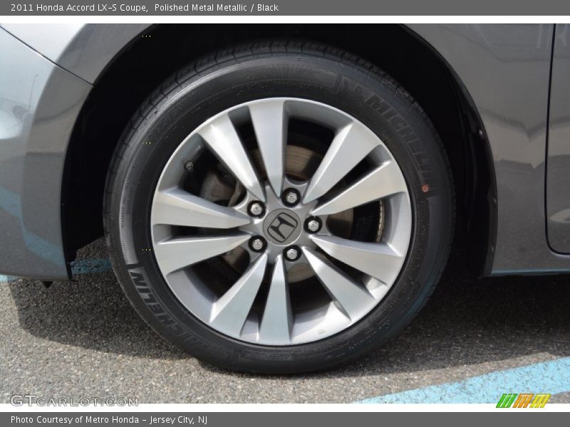 Polished Metal Metallic / Black 2011 Honda Accord LX-S Coupe