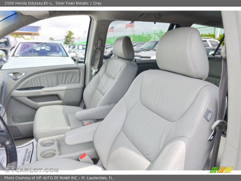 Silver Pearl Metallic / Gray 2006 Honda Odyssey EX-L