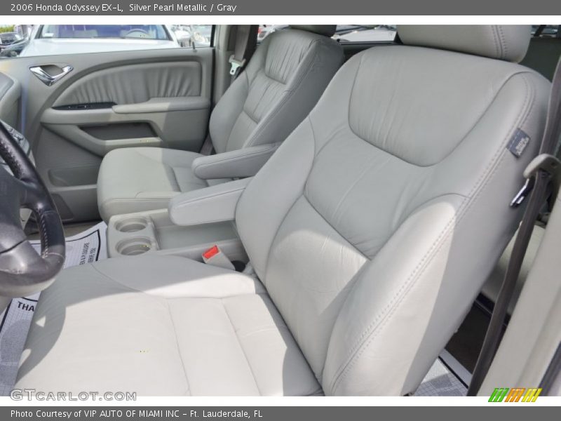 Silver Pearl Metallic / Gray 2006 Honda Odyssey EX-L