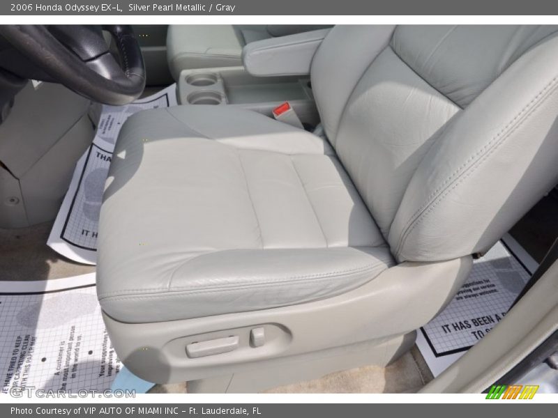 Silver Pearl Metallic / Gray 2006 Honda Odyssey EX-L