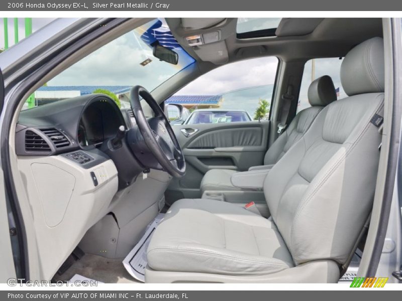 Silver Pearl Metallic / Gray 2006 Honda Odyssey EX-L