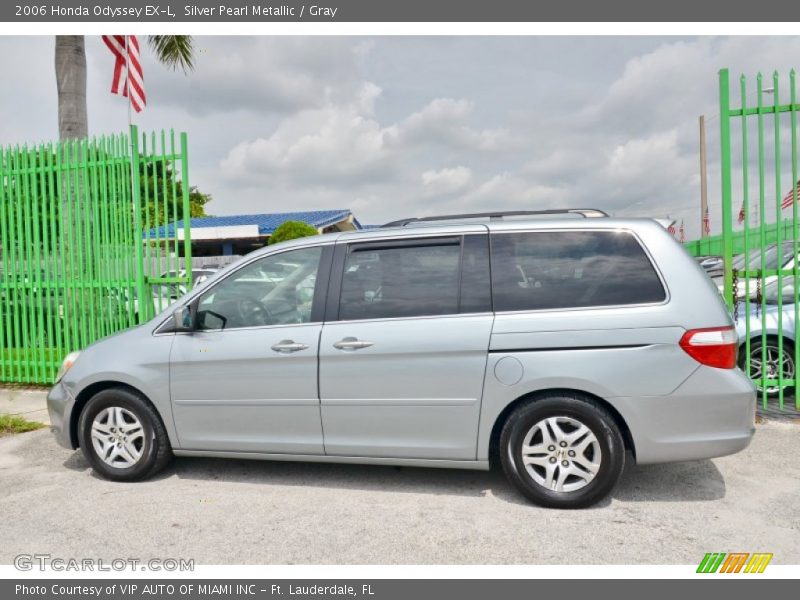 Silver Pearl Metallic / Gray 2006 Honda Odyssey EX-L