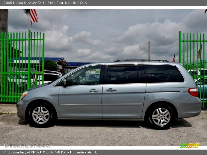 Silver Pearl Metallic / Gray 2006 Honda Odyssey EX-L