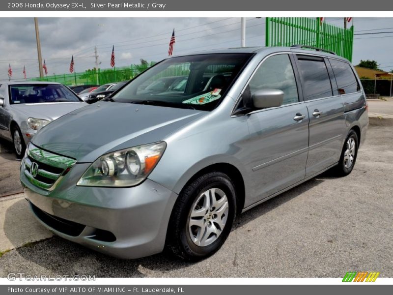 Silver Pearl Metallic / Gray 2006 Honda Odyssey EX-L