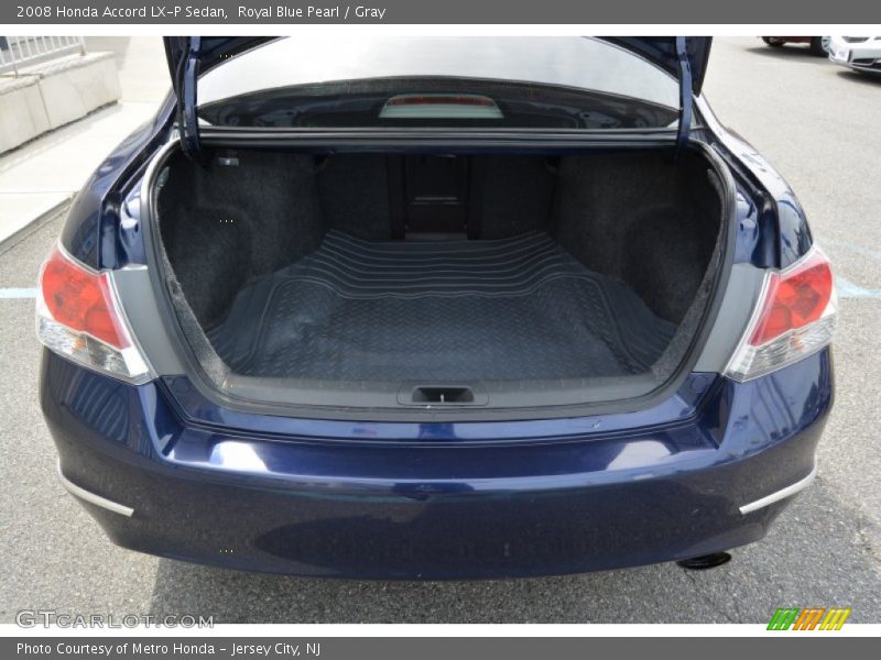 Royal Blue Pearl / Gray 2008 Honda Accord LX-P Sedan