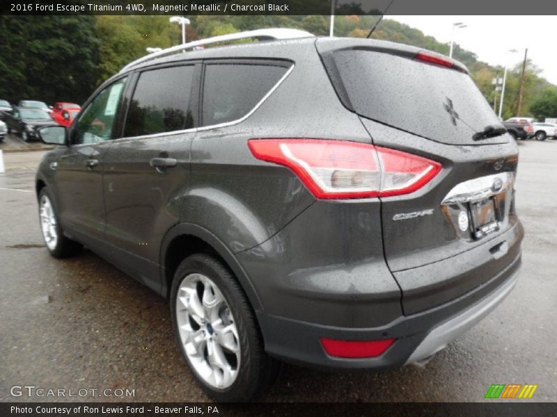 Magnetic Metallic / Charcoal Black 2016 Ford Escape Titanium 4WD