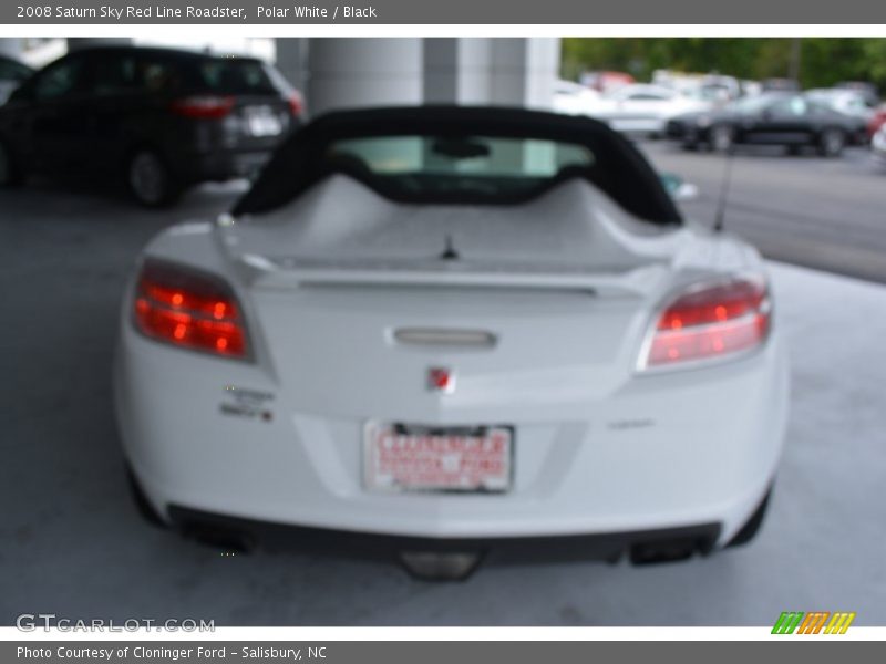 Polar White / Black 2008 Saturn Sky Red Line Roadster