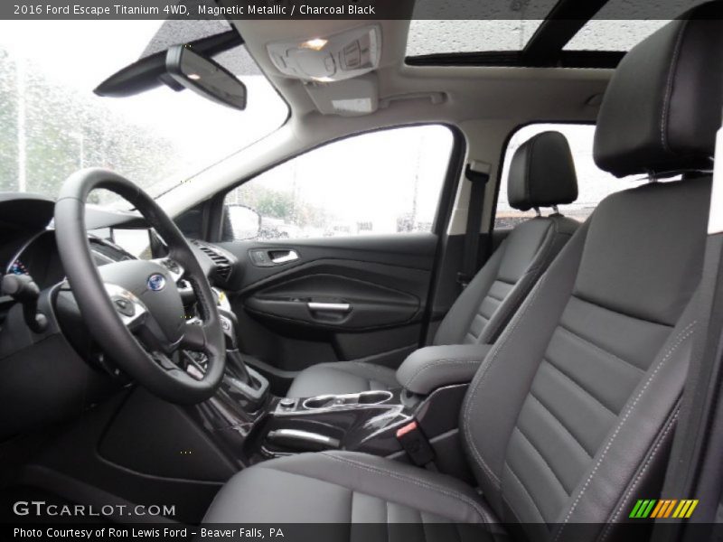 Front Seat of 2016 Escape Titanium 4WD