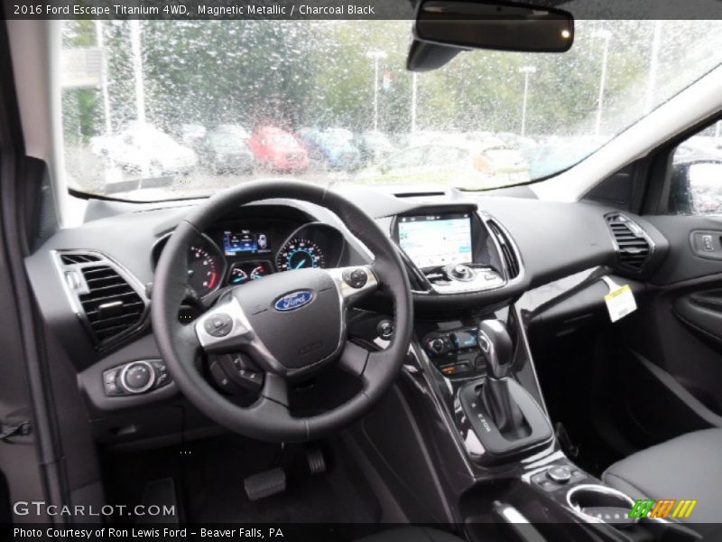 Dashboard of 2016 Escape Titanium 4WD