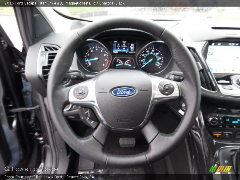  2016 Escape Titanium 4WD Steering Wheel