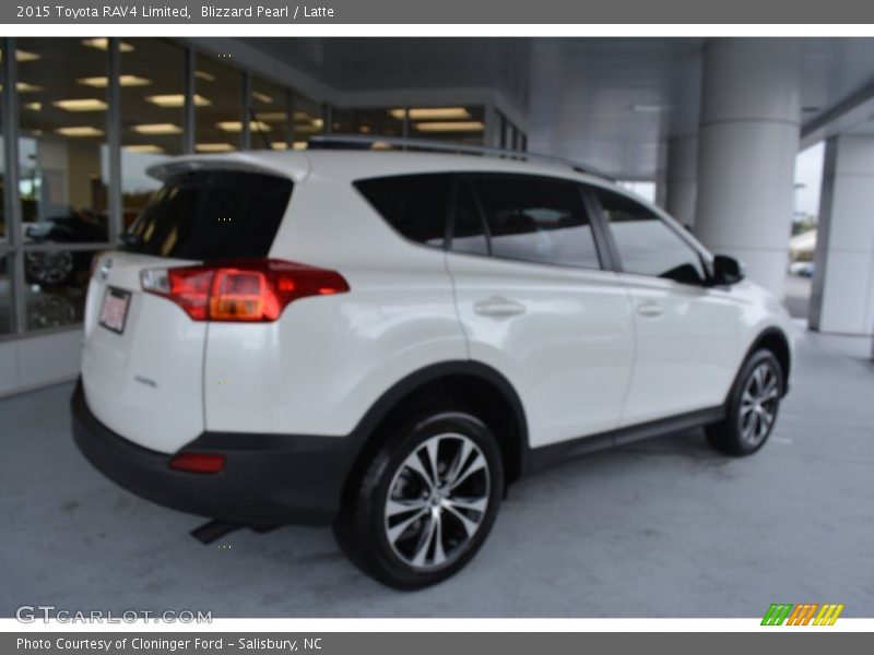 Blizzard Pearl / Latte 2015 Toyota RAV4 Limited