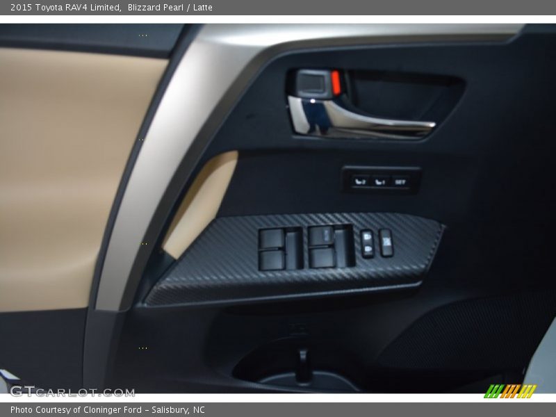 Blizzard Pearl / Latte 2015 Toyota RAV4 Limited