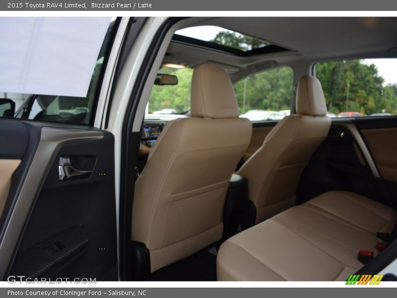 Blizzard Pearl / Latte 2015 Toyota RAV4 Limited