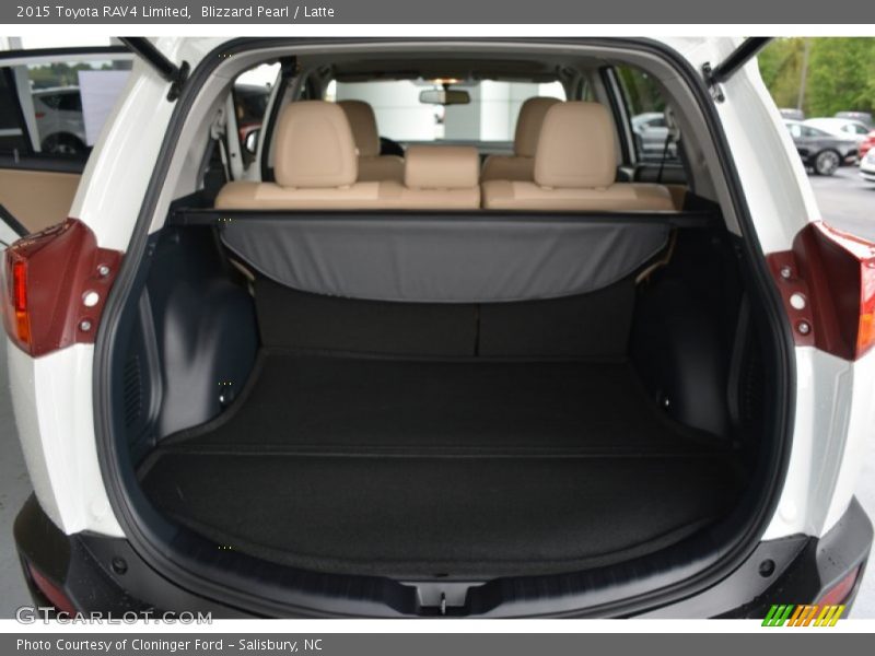 Blizzard Pearl / Latte 2015 Toyota RAV4 Limited