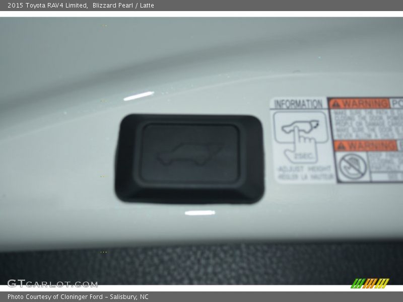 Blizzard Pearl / Latte 2015 Toyota RAV4 Limited