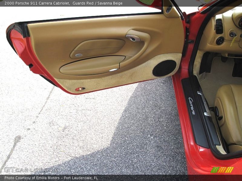 Door Panel of 2000 911 Carrera Cabriolet