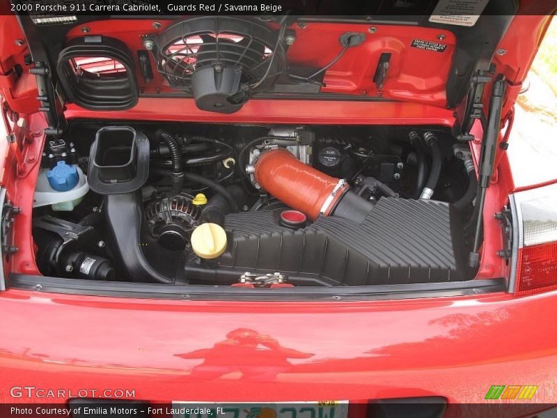  2000 911 Carrera Cabriolet Engine - 3.4 Liter DOHC 24V VarioCam Flat 6 Cylinder