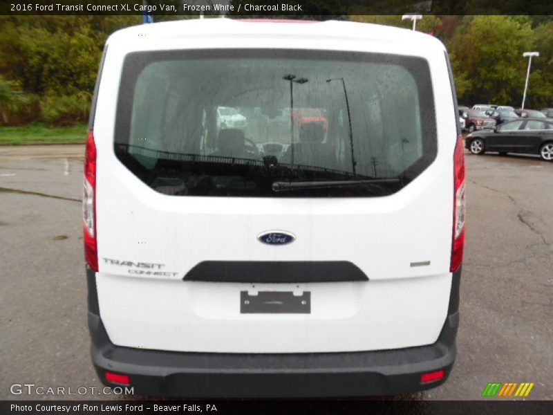 Frozen White / Charcoal Black 2016 Ford Transit Connect XL Cargo Van
