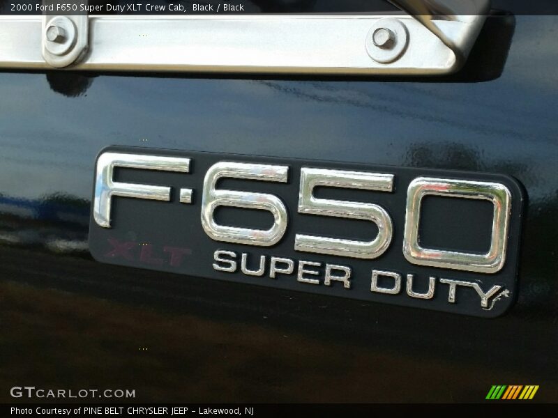 Black / Black 2000 Ford F650 Super Duty XLT Crew Cab