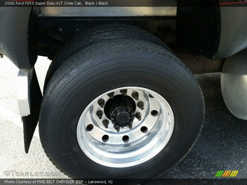 Black / Black 2000 Ford F650 Super Duty XLT Crew Cab