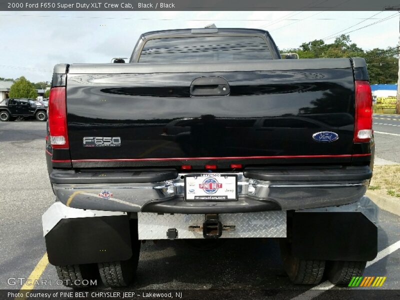 Black / Black 2000 Ford F650 Super Duty XLT Crew Cab
