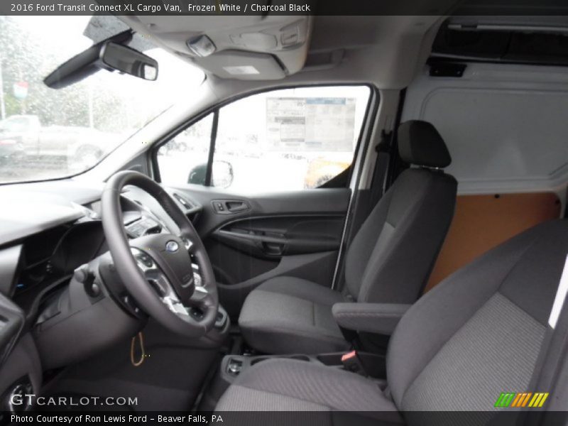 Front Seat of 2016 Transit Connect XL Cargo Van
