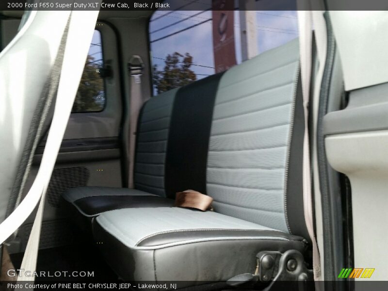 Black / Black 2000 Ford F650 Super Duty XLT Crew Cab