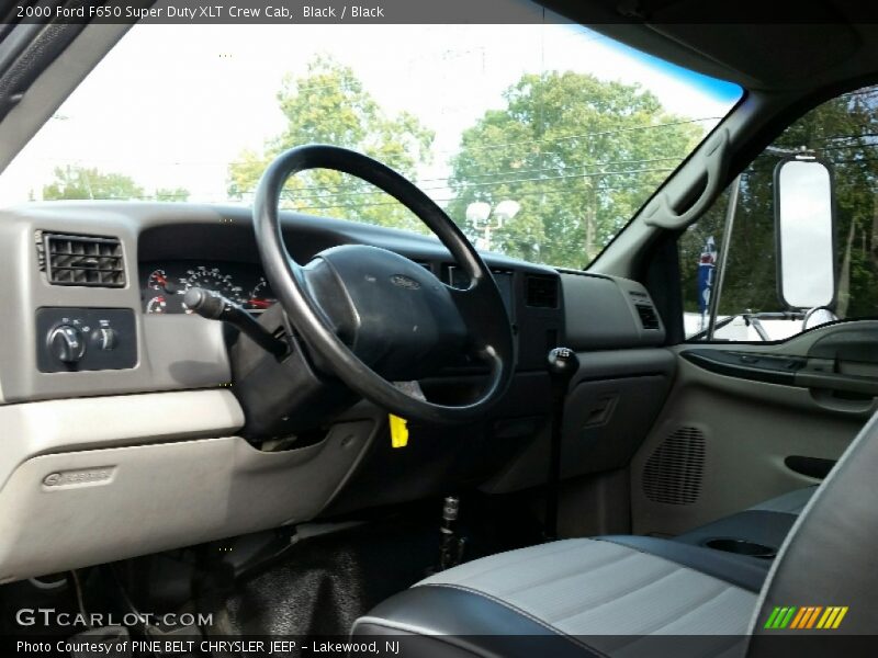 Black / Black 2000 Ford F650 Super Duty XLT Crew Cab