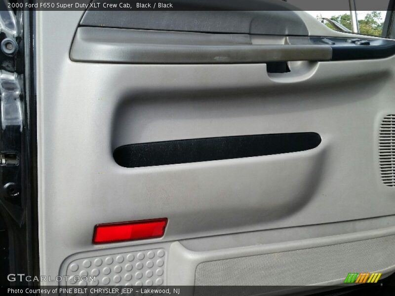 Black / Black 2000 Ford F650 Super Duty XLT Crew Cab