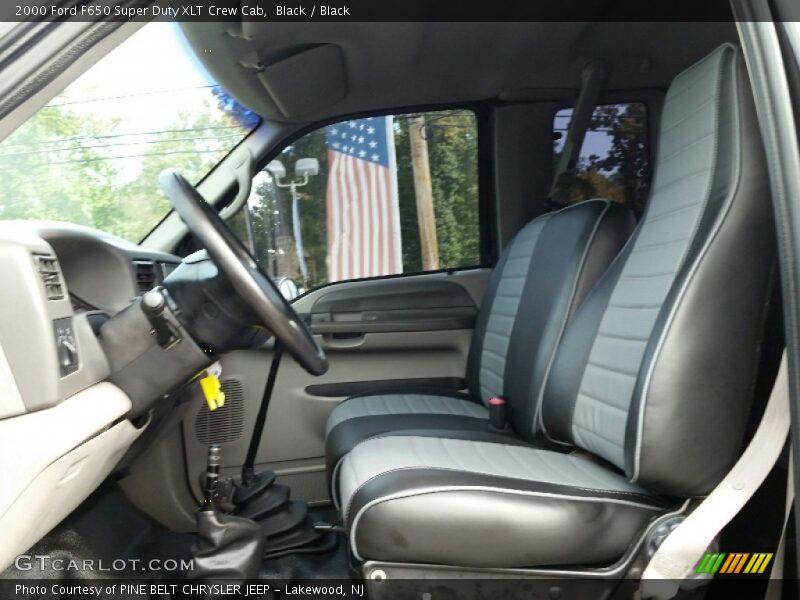 Black / Black 2000 Ford F650 Super Duty XLT Crew Cab