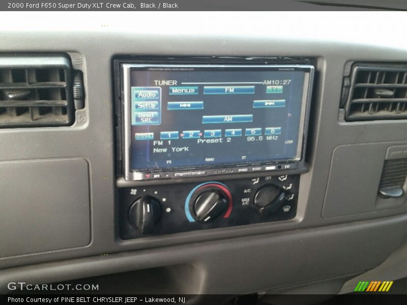 Black / Black 2000 Ford F650 Super Duty XLT Crew Cab