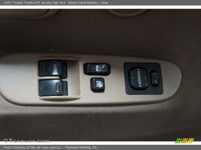 Desert Sand Metallic / Gray 2003 Toyota Tundra SR5 Access Cab 4x4