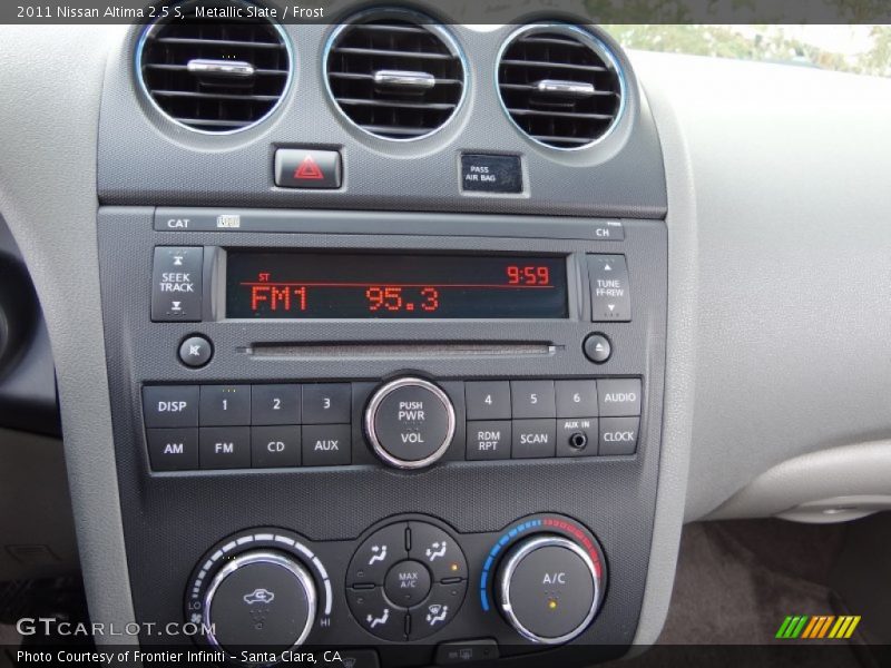 Metallic Slate / Frost 2011 Nissan Altima 2.5 S