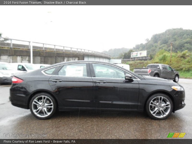 Shadow Black / Charcoal Black 2016 Ford Fusion Titanium