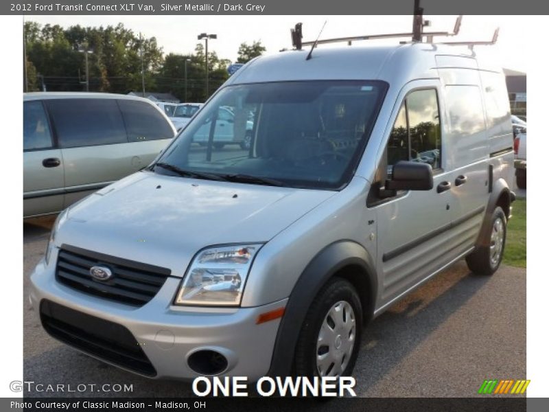 Silver Metallic / Dark Grey 2012 Ford Transit Connect XLT Van