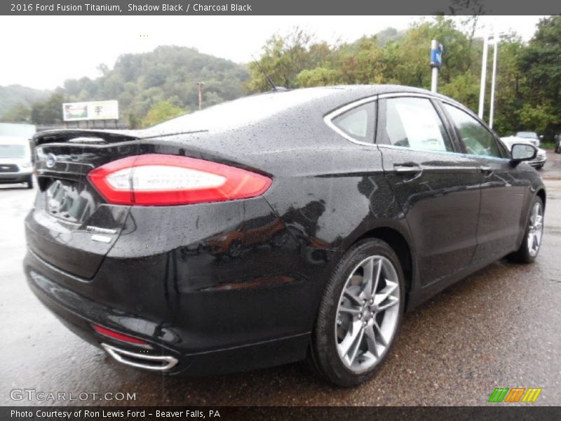 Shadow Black / Charcoal Black 2016 Ford Fusion Titanium