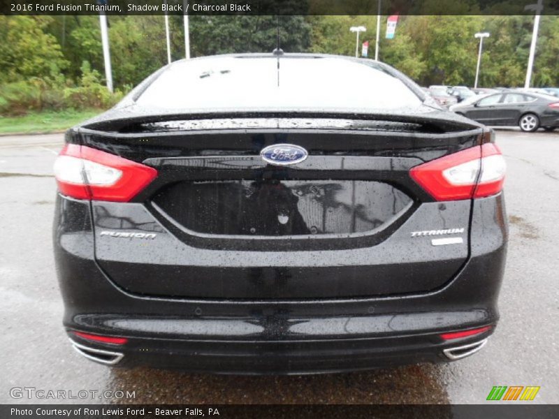 Shadow Black / Charcoal Black 2016 Ford Fusion Titanium