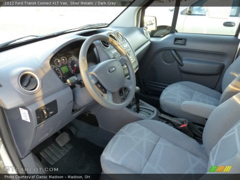 Silver Metallic / Dark Grey 2012 Ford Transit Connect XLT Van