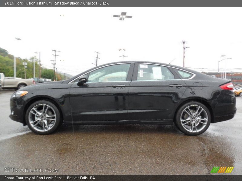 Shadow Black / Charcoal Black 2016 Ford Fusion Titanium