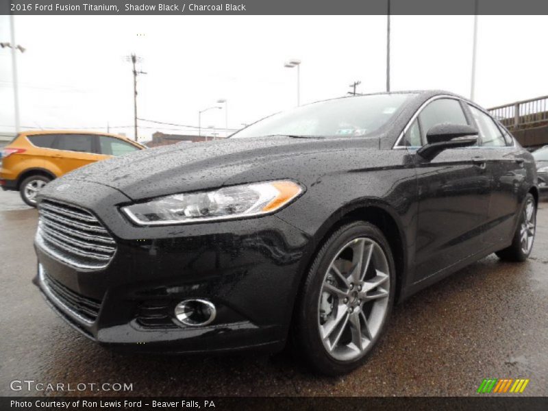 Shadow Black / Charcoal Black 2016 Ford Fusion Titanium