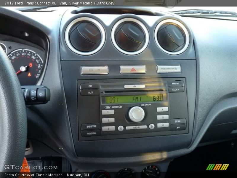 Silver Metallic / Dark Grey 2012 Ford Transit Connect XLT Van