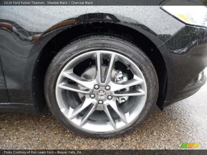 Shadow Black / Charcoal Black 2016 Ford Fusion Titanium