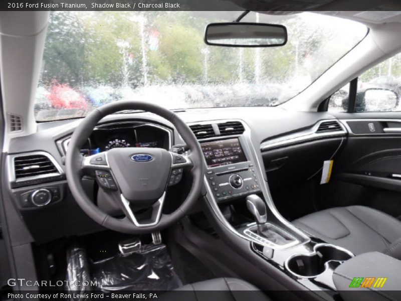 Shadow Black / Charcoal Black 2016 Ford Fusion Titanium