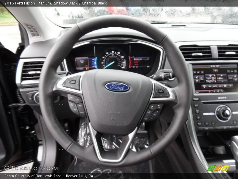 Shadow Black / Charcoal Black 2016 Ford Fusion Titanium