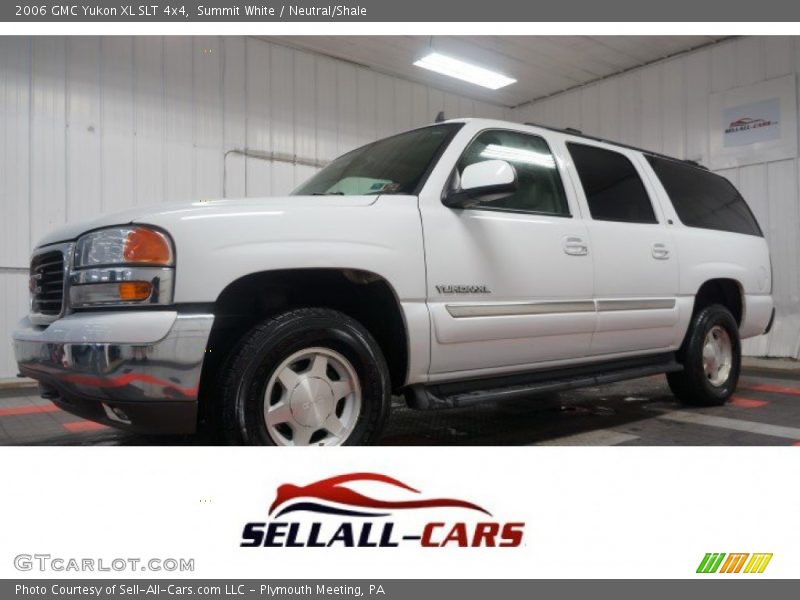 Summit White / Neutral/Shale 2006 GMC Yukon XL SLT 4x4
